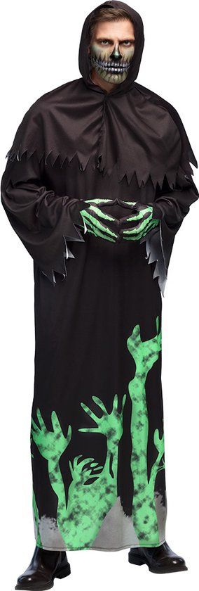 Boland Glowing Reaper Costume - Men's Size M - Halloween & Horror