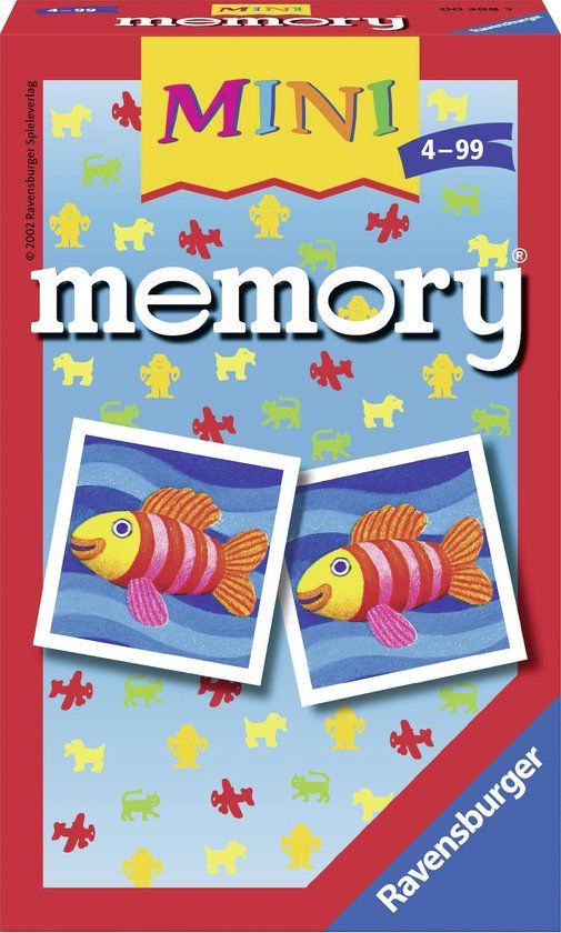 Ravensburger Mini memory® - Educatief spel - Nederlands - 4+ jaar