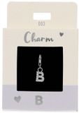 Depesche - Hanger "Express yourself" - Letter B - Zilver
