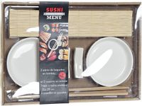 Item International Sushi servies / serveerset voor 2 personen - 7-delig - Sushi eetset - keramiek