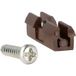 Siso Connecteur demi-queue d'aronde en plastique marron