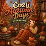 Cozy Autumn Days Coloring Book