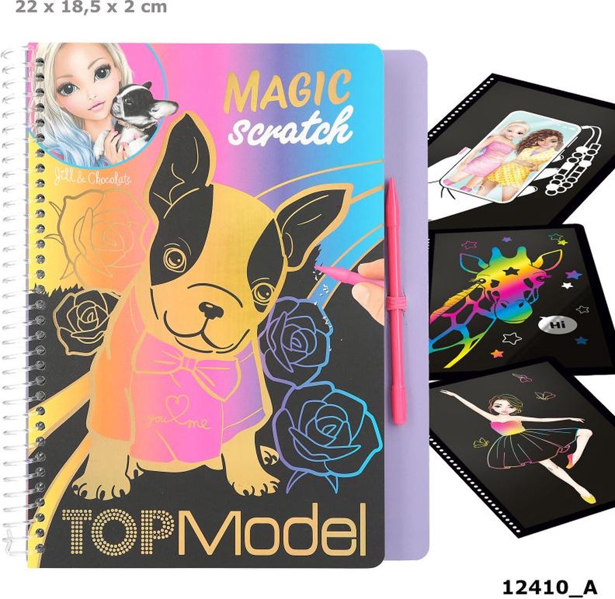 Depesche TOPModel magic scratch boek