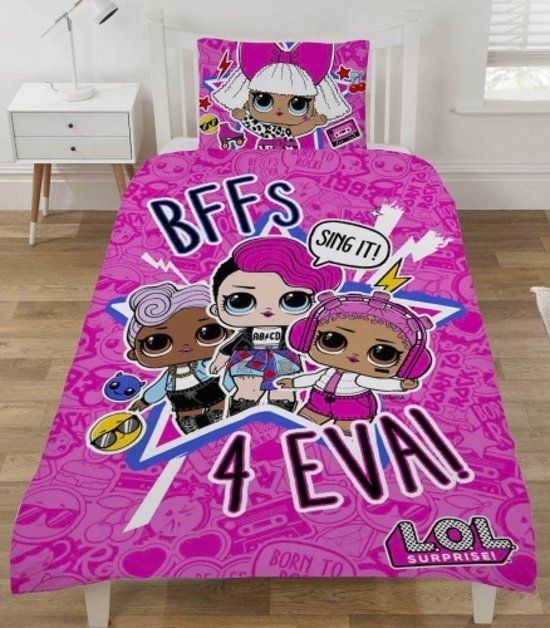 L.O.L. Surprise! LOL Surprise Dekbedovertrek Sing It - Roze
