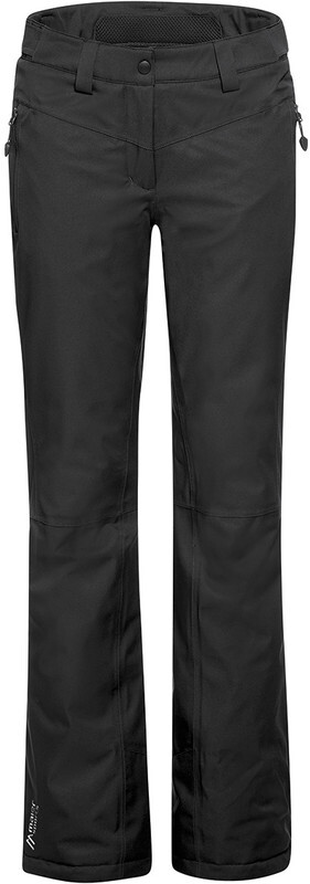 Maier Sports Ronka lange broek Dames zwart DE / 23 Korte maat 2018 Wintersport broeken