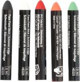 Folat Schmink Krijtjes Halloween BoOo! - 5 stuks