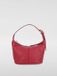 Coccinelle Mini ZipClosure Leather Handbag Wo - Red Clutch Bags