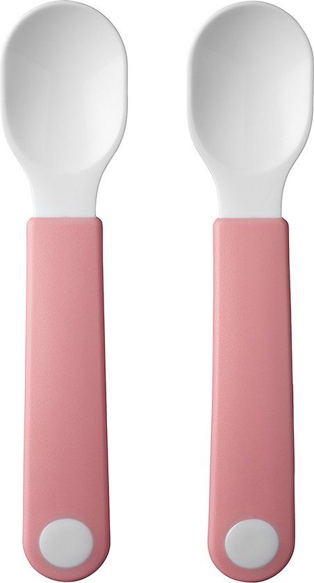 Mepal Mio Oefenlepel - Deep Pink - Set van 2