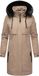 NAVAHOO Wintermantel 'Kaltwetterretter 14' beige