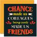 Grappige verjaardagskaarten voor werk collega - zijn C*nts Made Us Friends - grap gelukkige verjaardagskaart van vriend, collega verjaardagscadeaus, 145 mm x 145 mm Banter Vriendschap Wenskaarten Gift