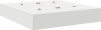 vidaXL Opbergbedframe Wit 180 x 200 cm Bewerkt Hout
