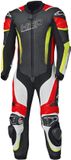 Held Brands Hatch Eénstuks Motorfiets Leren Pak - Zwart/wit/rood - Maat 60
