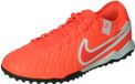 Nike Tiempo Legend 10 Pro TF Voetbalschoenen Oranje Leer Synthetisch Mannen Maat 43