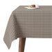 Martina Home Petit Vichy tafelkleed TEFLONIEERD GECONFICEERD BRUIN 220 x 140 cm