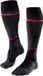 FALKE SK4 met compressie wol functioneel materiaal compressie skisokken dames zwart - maat 41-42