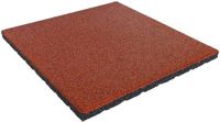 IVOL Rubber tegel 30 mm 50x50 cm Rood