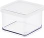 Rotho - Voorraadbus - Vershouddoos - Voorraadpot 10x10x7 cm Transparant / Wit 500 ml