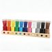 Porte-crayon en bois avec 11 compartiments - Organiseur de bureau pour l'école et le bureau