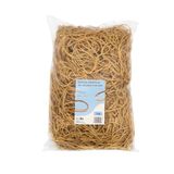 RAYLU PAPER Rubberen banden van 100% natuurlijk rubber, diameter 120 mm x 2 mm, 1000 g, herbruikbaar, voor kantoor en thuis