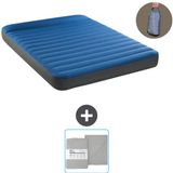 Intex Luchtbed - 2-Persoons - 152 x 203 x 22 cm - Blauw