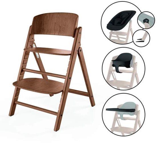 Cybex Click & Fold 4 In 1 - Kinderstoel - All Natural Dark