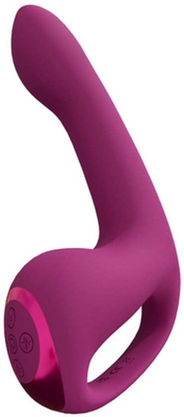 VIVE Riko - Triple Motor Thumper with Advanced Finger Motion & Pulse Wave Stimulator - Pink