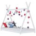 VidaXL Kinderbed Wit Hout 70 x 140 mm