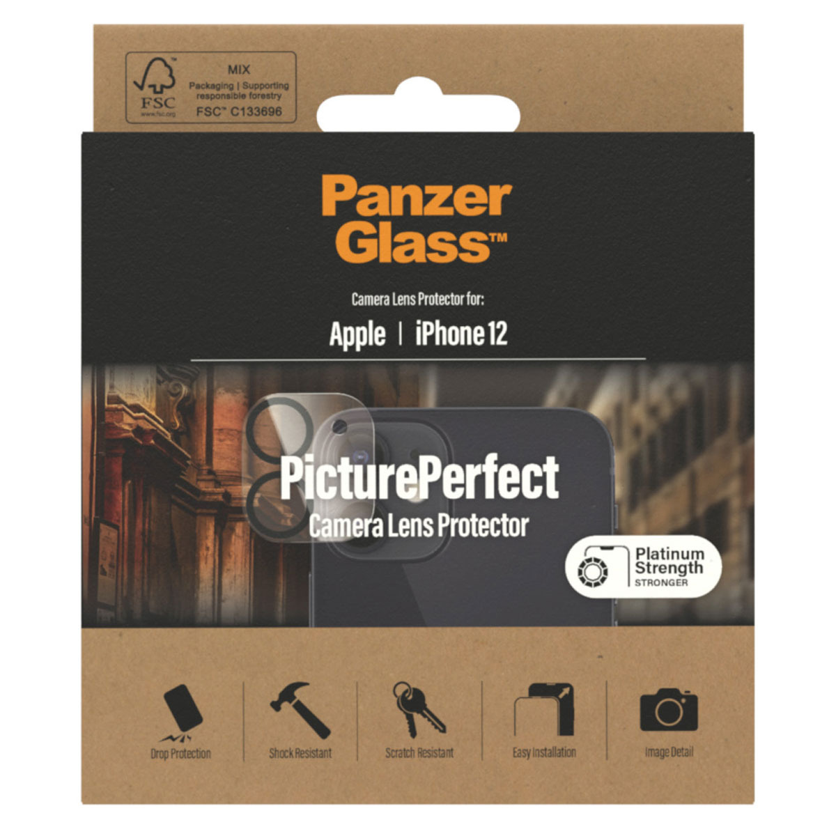 Panzerglass PicturePerfect Apple iPhone 12 Camera Lens Protector Glas