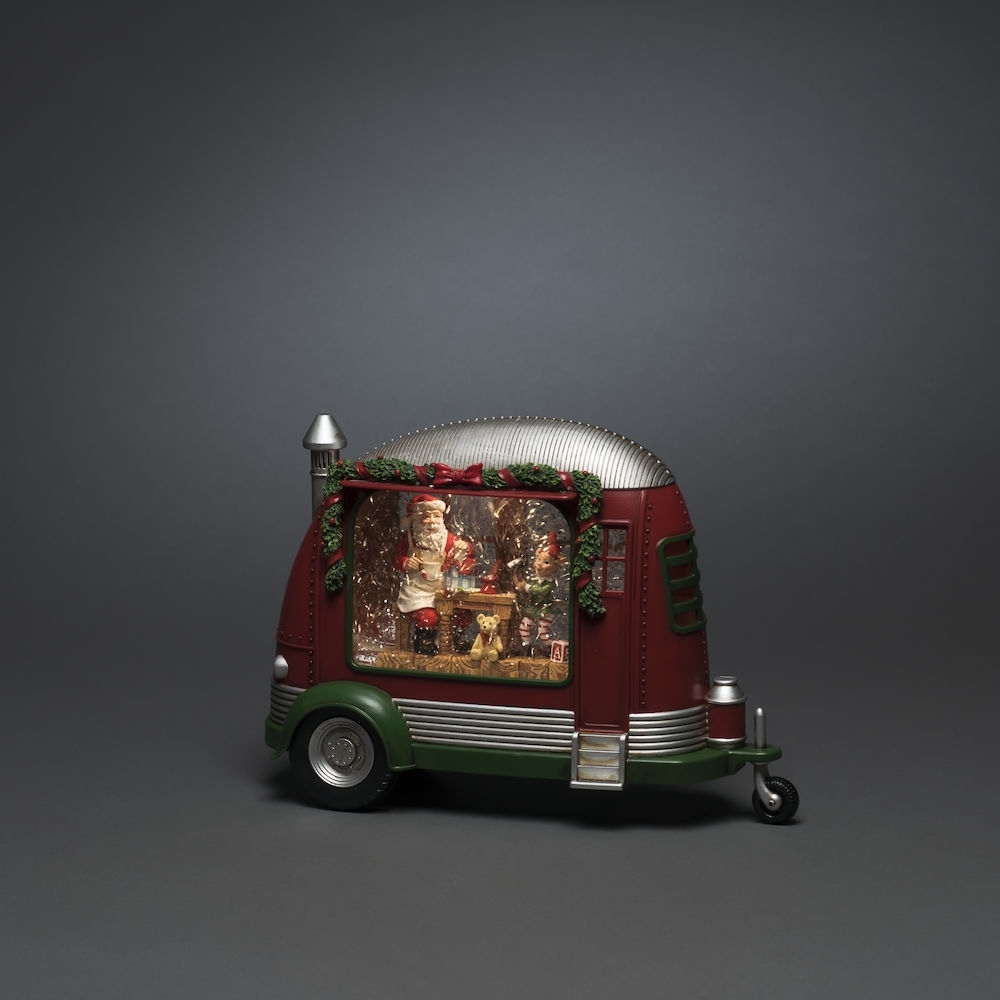 KONSTSMIDE Caravan with Santa