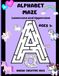 A Fun Alphabet Maze Adventure for Little Learners: Fun Alphabet Puzzles with Lowercase & Uppercase Letters for Ages 1+
