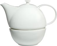 Goebel Theepot "met warmer wit" Porselein 1,2 liter