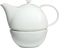 Goebel Theepot "met warmer Blanc" Porselein 1,2 litre