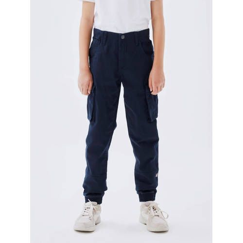 NAME IT KIDS cargobroek NKMRYAN donkerblauw