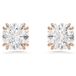 Swarovski Constella Oorknopjes 5638801 Rosé Goud