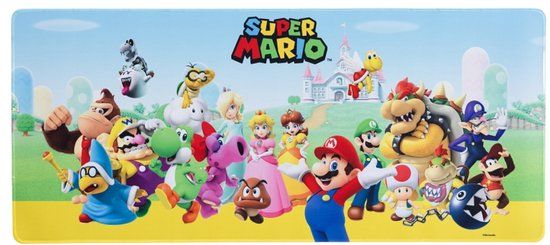 Super Mario Desktop Mouse Pad XL in Box