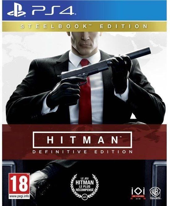 Warner Bros. Entertainment Hitman Definitive - Steelbook Edition - Day One PlayStation 4