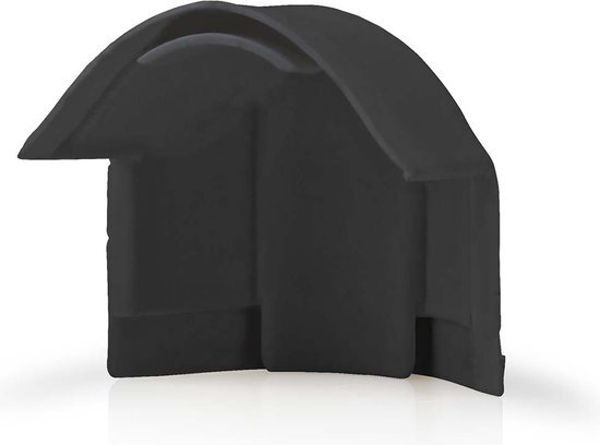 Nedis Kabelmanagement - Buis - Over de hoek - 1 Stuks - PVC - Zwart