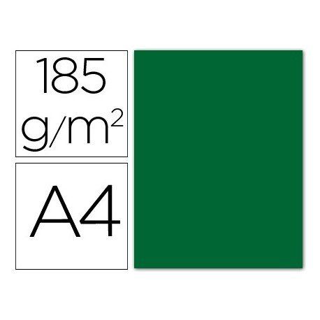 Canson Iris Vivaldi A4 120 gsm Glad Kleurpapier - Licht Grijs 185gsm - 50 vel A4 - 21x29.7cm Mos Groen
