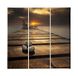 Homemania Brugfoto, 3-delig, natuur en landschappen per woonkamer, kinderkamer, meerkleurig, 69 x 3 x 50 cm, HM203PKNV-280, polyester, hout
