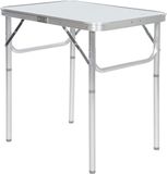 Trespass Kampeertafel 60 x 60 x 45 cm Aluminium Zilver