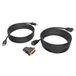 Tripp Lite P782-010-DH toetsenbord-video-muis (kvm) kabel Zwart 3 m