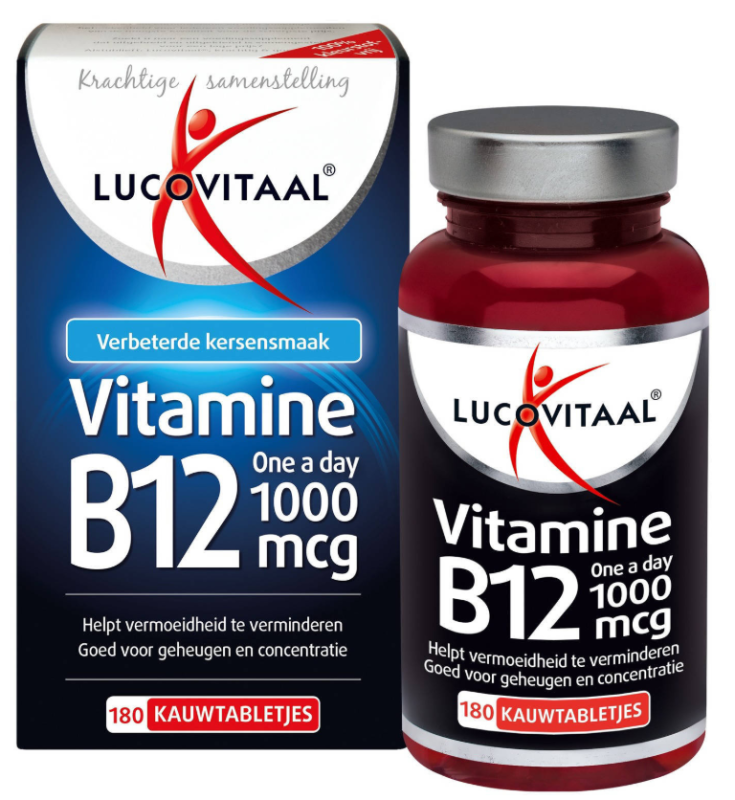 Lucovitaal B12 vitamine one a day 1000mcg 360 tabletten