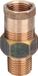 Viega Raccord à vis, R 3/4, Rp 3/4 cuivre rouge ou bronze silicium Modèle 3341, 447014