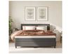 Emma Ensemble Confort Hôtelier 140x200 - Taupe - Lit et Matelas à ressorts Premium
