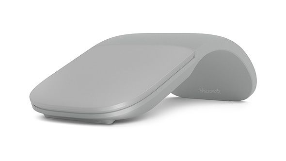 Microsoft Surface Arc Mouse - Grijs - Bluetooth - Draadloos