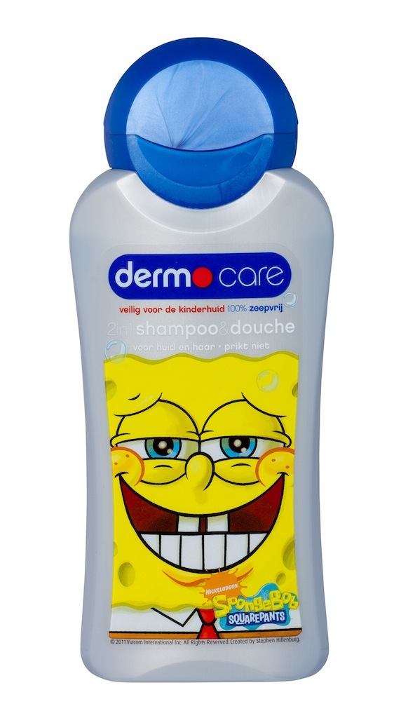 Dermo Care Boys Shampoo Spongebob 2 In 1