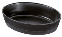 Spring Ovenschotel Chalet Oval 30 cm, zwart, oven keramiek
