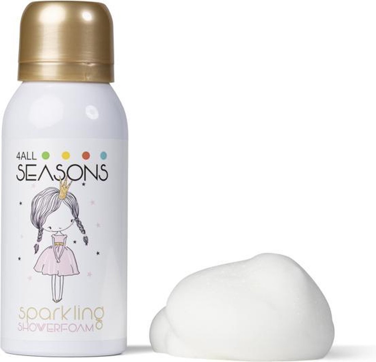 All seasons Shower Foam Sparkling Princess