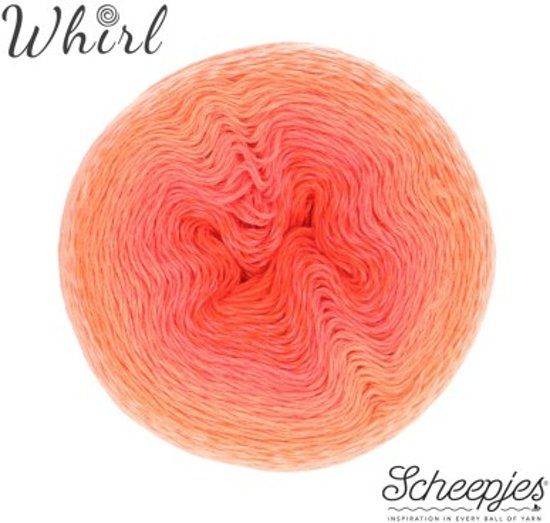 Scheepjes Whirl Ombré - 557 Coral Catastrophe