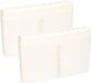 Excellent Houseware Radiator bak - 2x - vaporiseurs d'eau/humidificateurs - blanc - plastique - 19 x 13 cm